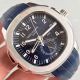 Replica Swiss Patek Philippe Travel Time Watch SS Blue Rubber Strap (4)_th.jpg
